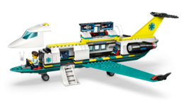 Klocki Lego CITY Samolot pogotowia ratunkowego 5