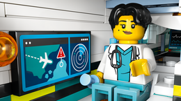 Klocki Lego CITY Samolot pogotowia ratunkowego 7