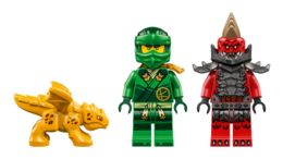 Klocki Lego NINJAGO Zielony leśny smok Lloyda 4