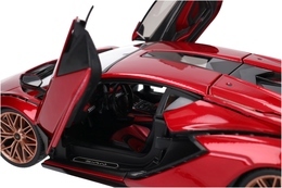 Auto LAMBORGHINI SIAN FKP 37 BURAGO 1:18  model metalowy 3