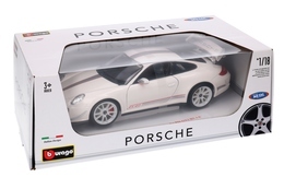Auto PORSCHE 911 GT3 RS 4.0 BURAGO 1:18  model metalowy 5