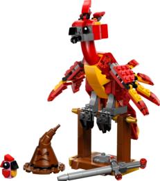 Klocki Lego HARRY POTTER Fawkes: Feniks Dumbledore'a 3