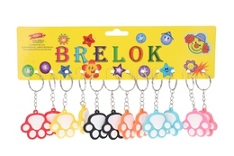 Brelok ŁAPKA PSA kotka 12szt  9
