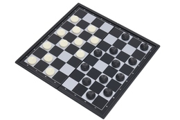 Szachy magnetyczne, warcaby 2w1, gra logiczna 8