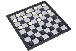 Szachy magnetyczne, warcaby 2w1, gra logiczna 4
