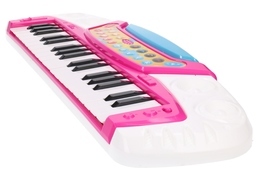 Różowe pianinko, keyboard - organy 4