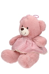 Maskotka MISIA w sukience 30cm 2