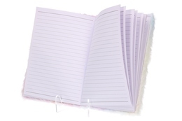 Puchaty notes KORONA dla księżniczki, pluszowa okładka 2