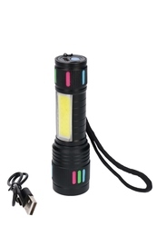 Latarka LED z ładowarką USB 2