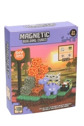 Klocki magnetyczne przestrzenne KOSTKI MAGNETYCZNE 48el  7