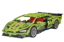 Klocki SAMOCHÓD WYŚCIGOWY auto sportowe 461el 2