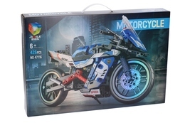 Klocki MOTOCYKL, szybki motor wyścigowy 426el 9