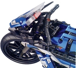 Klocki MOTOCYKL, szybki motor wyścigowy 426el 4