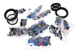 Klocki MOTOCYKL, szybki motor wyścigowy 426el 8