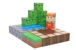 Klocki magnetyczne przestrzenne KOSTKI MAGNETYCZNE 58el Dream World 3