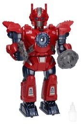 Robot na baterie z dymem, chodzi świeci KOSMICZNY WOJOWNIK 2