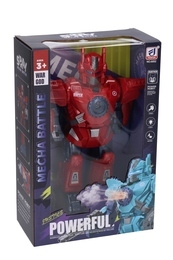 Robot na baterie z dymem, chodzi świeci KOSMICZNY WOJOWNIK 8