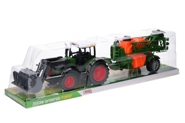 Traktor z przyczepą TUR opryskiwacz 11