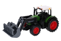 Traktor z przyczepą TUR opryskiwacz 8