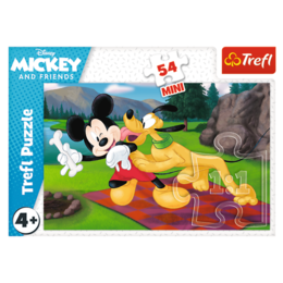 Puzzle 54 mini Myszka Miki i przyjaciele 3