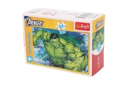 Puzzle 54 mini AVENGERS zielony 2
