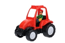 Farma stodoła, zagroda, zwierzęta, traktor - duży zestaw MAŁY FARMER 6