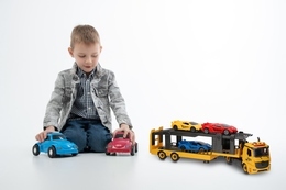 Auto do skręcania POMOC DROGOWA z dźwiękami LAWETA 6