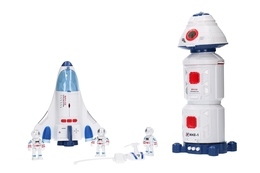 ZESTAW KOSMICZNY rakieta astronauta - dźwięki, światła 5