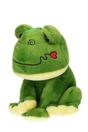 Maskotka ŻABA Z GŁOSEM 20cm 2