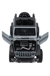 Auto terenowe JEEP, światła, dźwięk - model metalowy 4