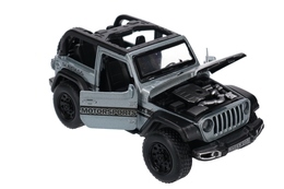 Auto terenowe JEEP, światła, dźwięk - model metalowy 5