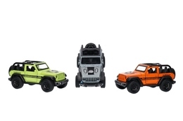Auto terenowe JEEP, światła, dźwięk - model metalowy 7