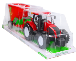 MEGA DUŻY traktor z wozem paszowym PASZOWÓZ 2