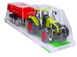 MEGA DUŻY traktor z przyczepą    4