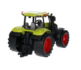 MEGA DUŻY traktor z przyczepą PRASA KOSTKUJĄCA  3