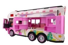 Różowy FOOD TRUCK mobilny bar  6