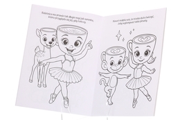 Kolorowanka BALLERINA CAPPUCINA i zwierzaki 2