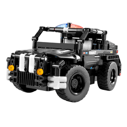 Klocki pojazd terenowy SWAT na radio 355el iM.MASTER auto 8026 3