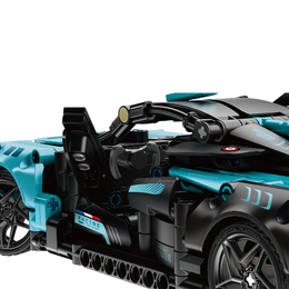 Klocki super auto niebieskie na radio 439el iM.MASTER RC 8046 4