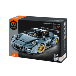 Klocki duże super auto niebieskie 1221el iM.MASTER 9811 4