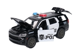 Auto policja model metalowy, otwierane drzwi 3