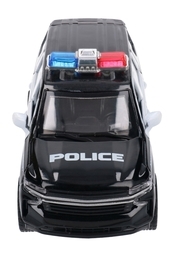 Auto policja model metalowy, otwierane drzwi 7