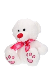 Maskotka MIŚ Z KOKARDKĄ 25cm 2