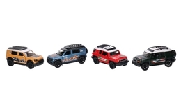 Auto terenowe - otwierane drzwi, światła, dźwięk model metalowy 9