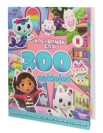 Zeszyt zadań 300 naklejek KOCI DOMEK GABI 2