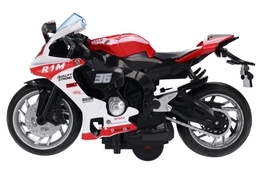 Motocykl ŚCIGACZ w pudełku model metalowy 5