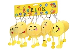Pluszowy brelok EMOTIKON 1szt 7