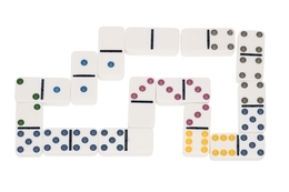 Super duże DOMINO gra logiczna 3