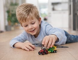 TRAKTOR zestaw z maszynami rolniczymi zestaw 8