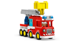 Klocki Lego DUPLO Wóz strażacki z wężem i strażakiem 4